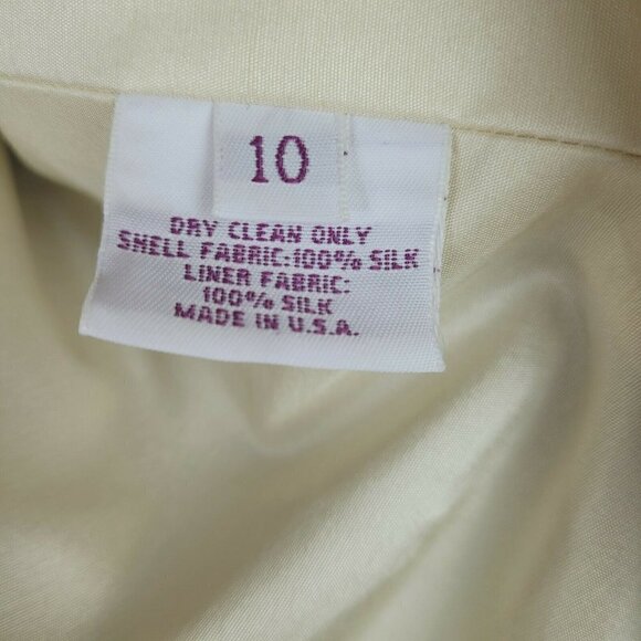 Normandy Monroe Silk Duster Jacket Coat Open Front Clean Lines Black Sz 10 - Picture 10 of 10